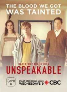 مسلسل Unspeakable