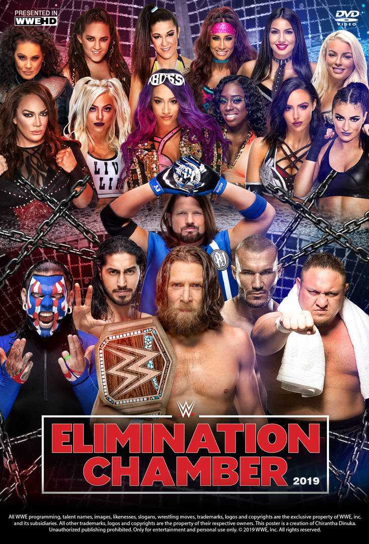مشاهدة عرض WWE Elimination Chamber 2019 مترجم