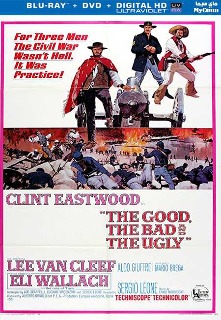 مشاهدة فيلم The Good The Bad And The Ugly 1966 مترجم