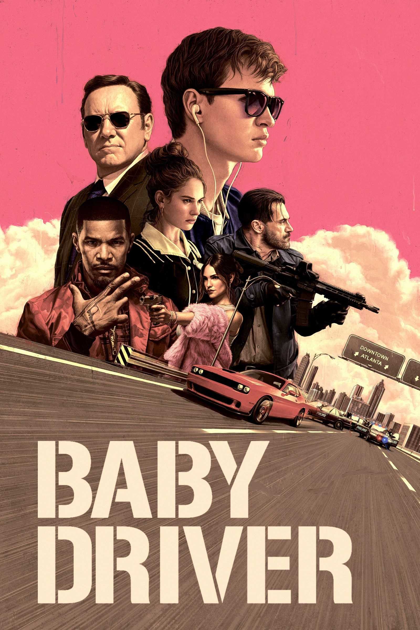 فيلم الاكشن والجريمة Baby Driver 2017 مترجم اون لاين