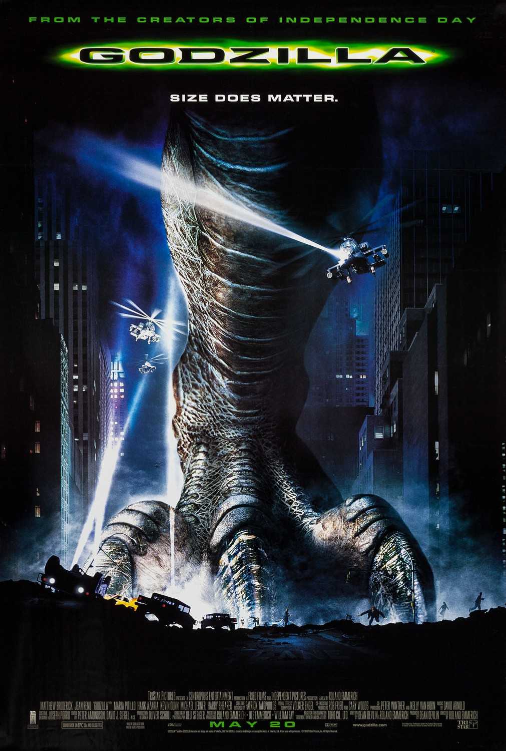 مشاهدة فيلم Godzilla 1998 مترجم