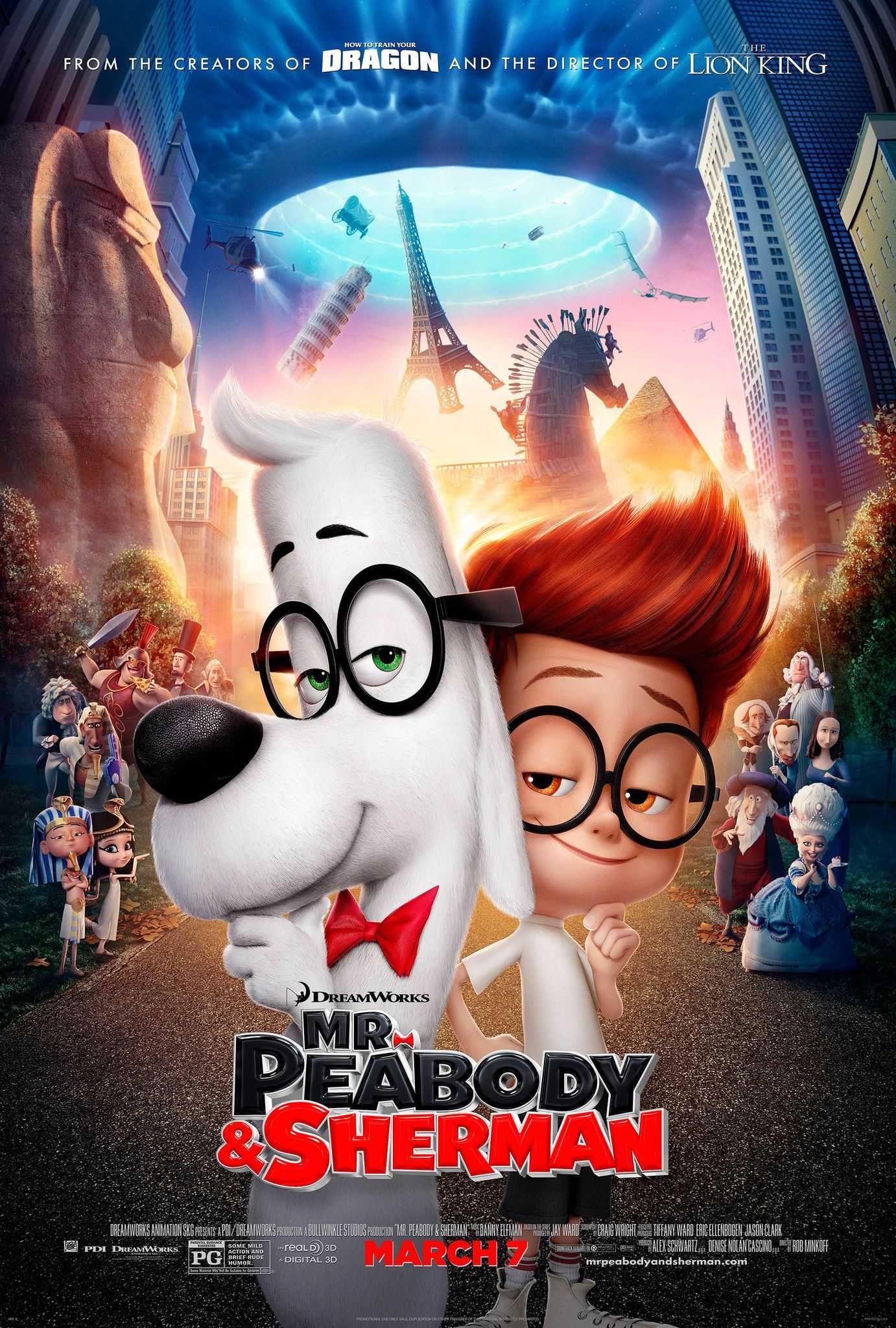 مشاهدة فيلم Mr. Peabody & Sherman 2014 مترجم