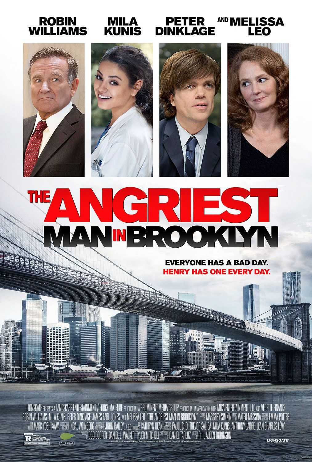 مشاهدة فيلم The Angriest Man in Brooklyn 2014 مترجم