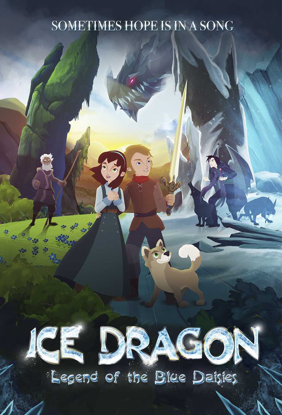 مشاهدة فيلم Ice Dragon: Legend of the Blue Daisies 2018 مترجم