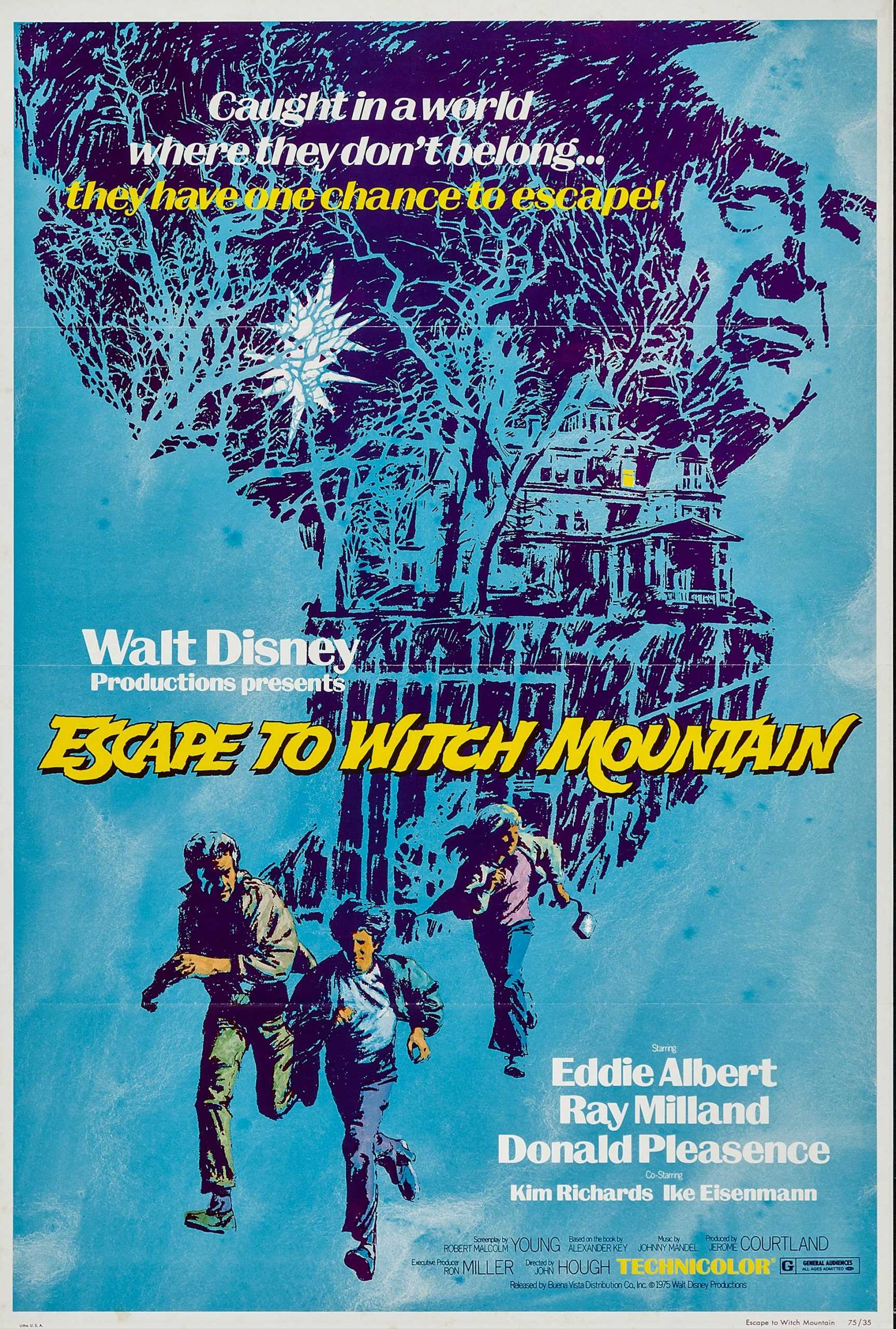 مشاهدة فيلم Escape to Witch Mountain 1975 مترجم