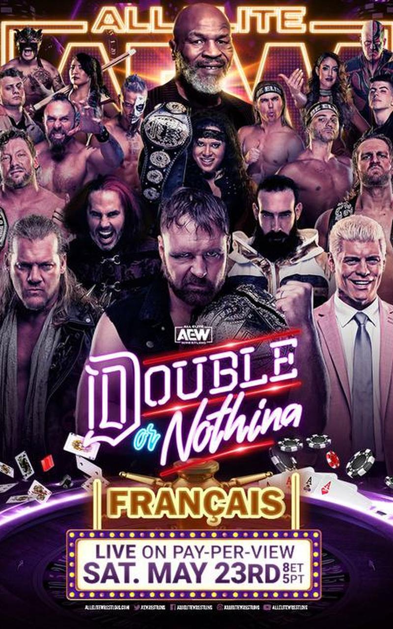 مشاهدة عرض AEW Double Or Nothing 2020 مترجم