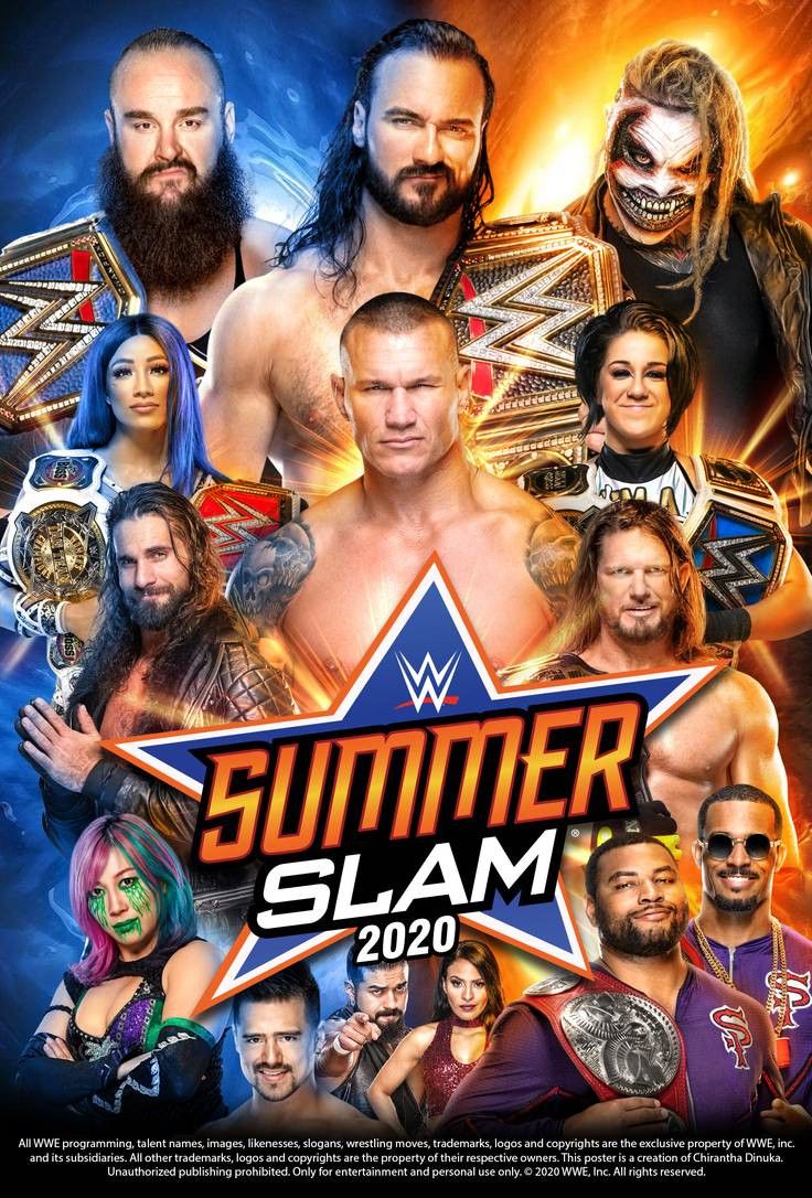 مشاهدة عرض WWE SummerSlam 2020 مترجم