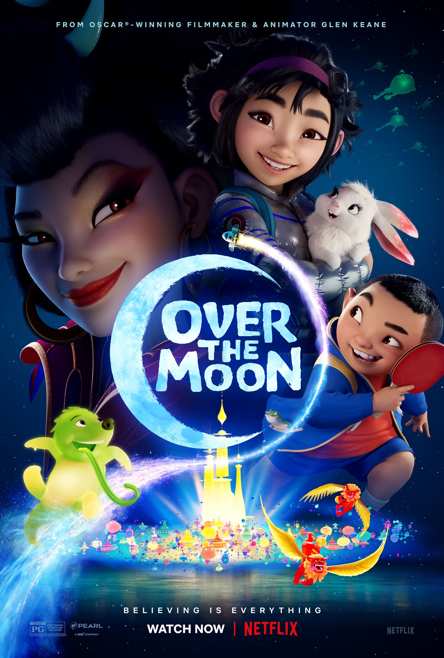 مشاهدة فيلم Over the Moon 2020 مترجم