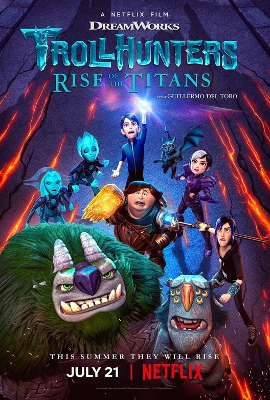 مشاهدة فيلم أنمي Trollhunters: Rise of the Titans 2021 مترجم