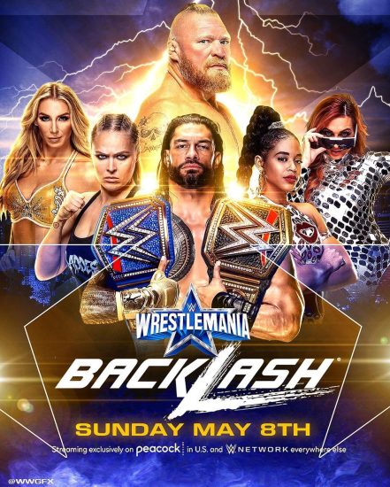 عرض WWE WrestleMania Backlash 2022 مترجم