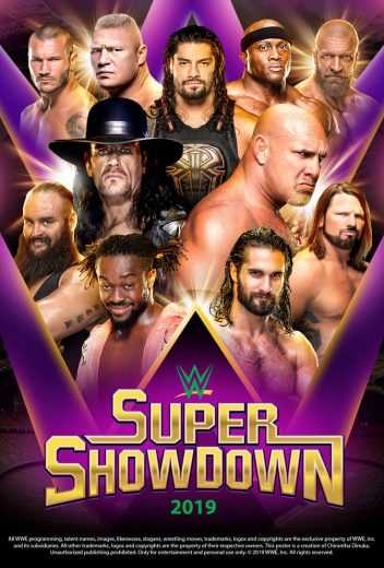 مشاهدة عرض WWE Super ShowDown 2019 مترجم (2019)