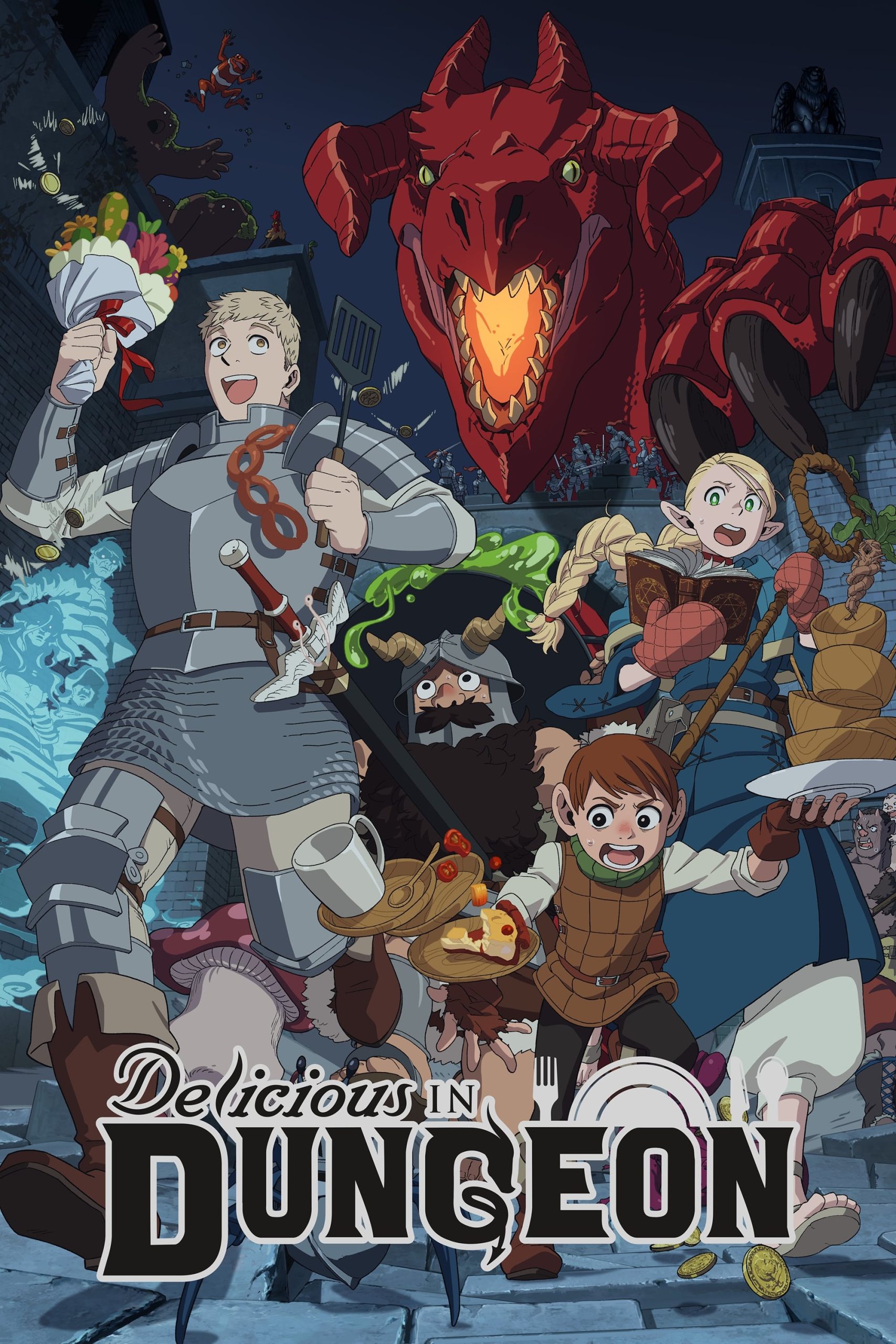 مشاهدة انمي Delicious in Dungeon موسم 1 حلقة 1 (2024)